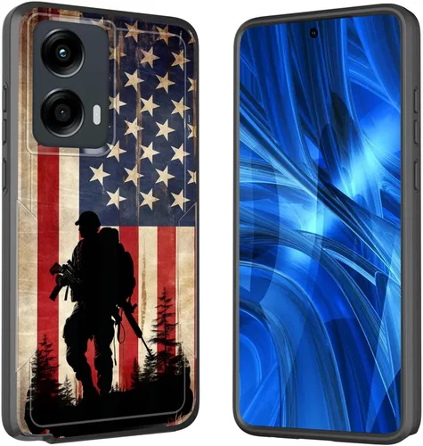 Vista 23 de Funda para Moto G Power 5G 2023, [probada contra caídas de grado militar], resistente, resistente, resistente, a prueba de golpes, funda protectora