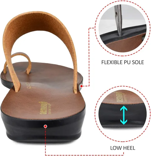 Vista 5 de Aerosoft Zapatos planos cómodos para caminar para mujer