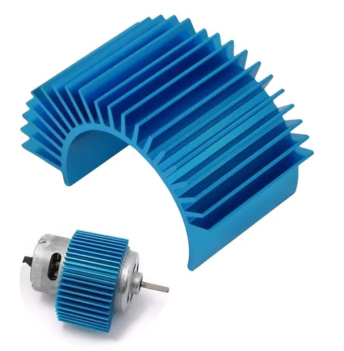 Vista 2 de Paquete de 4 Vgoohobby Disipadores de Calor de Aluminio para Motor Eléctrico con Aletas de Enfriamiento para Motores Cepillados y sin Escobillas