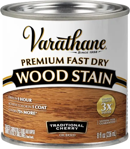 Vista 13 de Varathane 262023 - Tinte de madera prémium de secado rápido, Spring Oak, media pinta