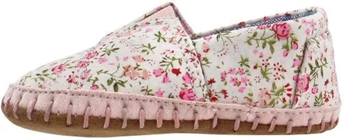 Vista 4 de TOMS - Zapatos casuales para niña bebé color rosa