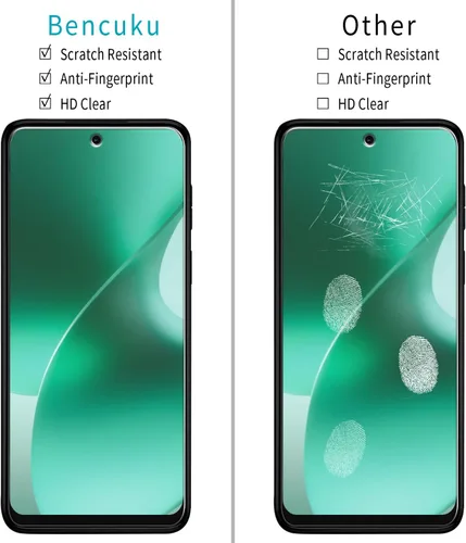 Vista 2 de Paquete de 2 protectores de pantalla de vidrio templado diseñados para Motorola Moto G Power 5G (2023), antiarañazos, sin burbujas
