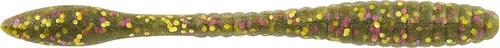 Vista 31 de Berkley Berkley PowerBait MaxScent Flat Worm Parte trasera marrón