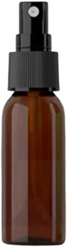 Vista 6 de Mini botella de spray vacía de 1.0 fl oz, mini botella portátil de perfume de aceites esenciales, botella de viaje, botellas de aerosol de alcohol