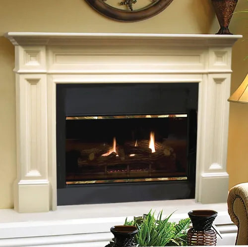 Vista 9 de Pearl Mantels, Inc. 120-48 Windsor - Mantel envolvente para chimenea, 48 pulgadas, sin terminar