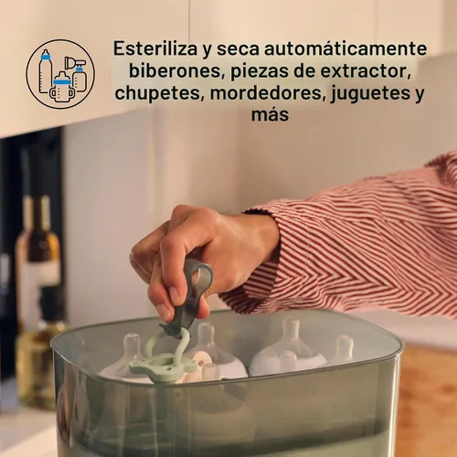 Vista 8 de Baby Brezza Esterilizador y secador de botellas avanzado: mayor capacidad