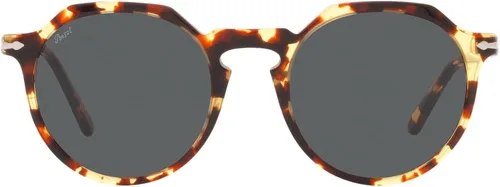 Vista 2 de Persol PO3281S - Gafas de sol redondas NegroTransiciones 8 Gris
