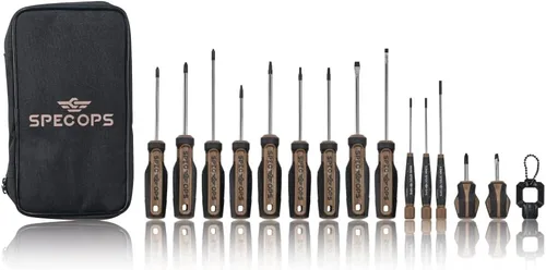 Vista 16 de Spec Ops Tools destornillador Phillips, #1 x 3", punta magnética, eje de acero Cr-Mo, 3% donado a veteranos