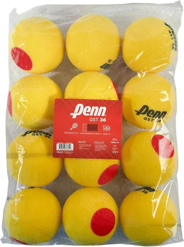 Vista 5 de Penn QST 36 - Pelotas de tenis rojas de espuma juvenil para principiantes