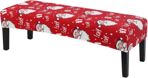 Vista 38 de SearchI Funda para Banco de Comedor, Fundas Largas Elásticas y Lavables para Asiento de Banco, Funda Rectangular para Banco de Mesa de Comedor