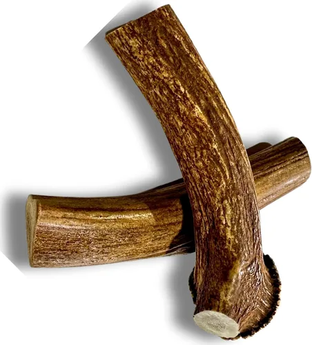 Vista 8 de WhiteTail Naturals - Cuernos de ciervo para perros pequeños (paquete de 12) cuernos masticables naturales para cachorros y pequeños masticadores