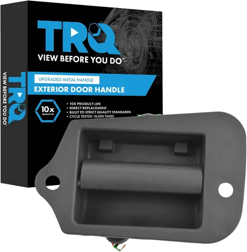 Vista 169 de TRQ Manija de puerta exterior delantera derecha cromada para el lado del pasajero compatible con Dodge Durango Jeep Grand Cherokee 2011-2021