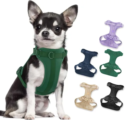 Vista 14 de Wisedog Arnés Ligero Sin Tirones para Perro: Arnés de Chaleco de Malla Transpirable Ajustable para Mascotas con Cojín Suave y Cómodo, para Perros