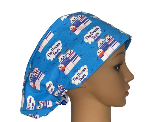 Vista 25 de Ortho Words Euro Scrub Cap