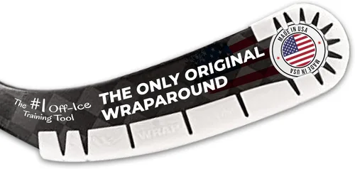 Vista 6 de Wraparound Hockey Stick Blade Protector for Off Ice Training, Street Hockey – Long Lasting – Cuts to Fit Kids, Intermediate, Senior Sticks