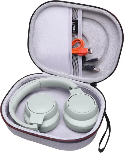 Vista 15 de Funda para auriculares JBL Tune 780NC/770NC/530BT/730BT/720BT/670NC 1. Exterior negro + gris