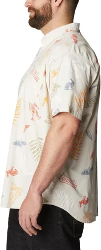 Vista 8 de Columbia Men's Rapid Rivers Printed Short Sleeve Shirt