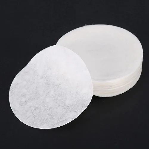 Vista 3 de Bincoo Filtros de café de papel Moka Pot seguros, 100 piezas de papel de filtro de café n.º 6 por juego, filtro de repuesto, filtros clásicos