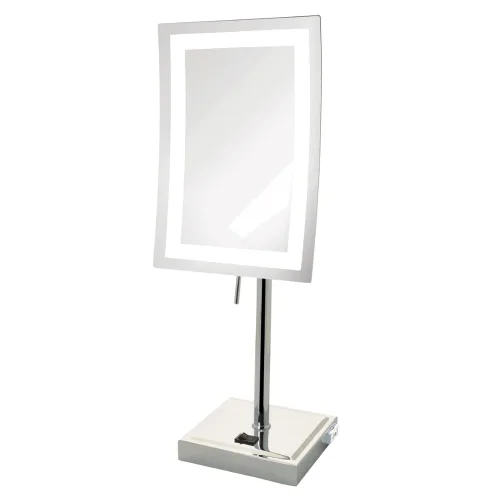 Vista 11 de JERDON Espejo de maquillaje iluminado con aumento 5X - Negro - JRT910BKL