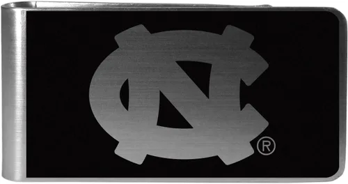 Vista 25 de Siskiyou Sports NCAA Unisex Black and Steel Money Clip
