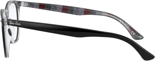 Vista 4 de Ray-Ban RX7151 - Marcos hexagonales para anteojos con receta