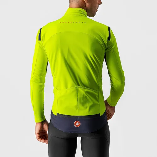 Vista 2 de Castelli Perfetto de ciclismo ROS de manga larga para ciclismo de carretera y grava, ciclismo