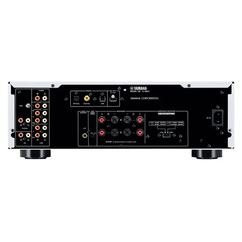 Vista 2 de YAMAHA A-S801SL Amplificador estéreo integrado de sonido natural (plata)