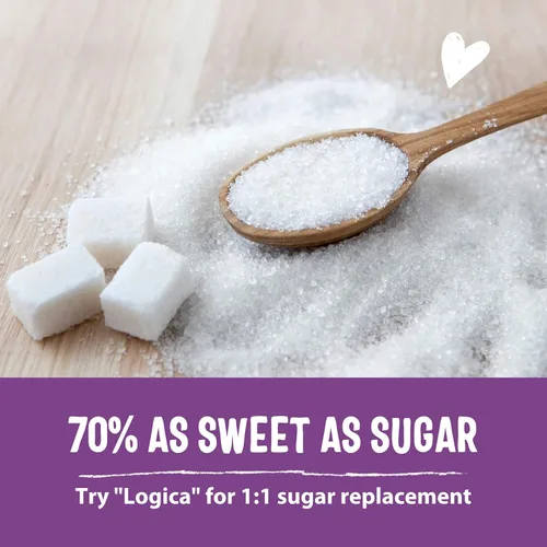 Vista 7 de Sweet Logic Mezcla para Hornear Keto - Alulosa Pura - Sin Gluten - Sin Lácteos - Apto para Diabéticos Todo Natural - Alulosa - Stevia - Bajo