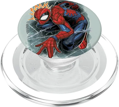 Vista 9 de Marvel Spider-Man Spidey Sense PopSockets PopGrip estándar