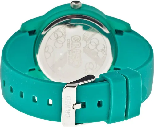 Vista 2 de Reloj de silicona negro CR2006 Festival para mujer, Negro -, Reloj de cuarzo