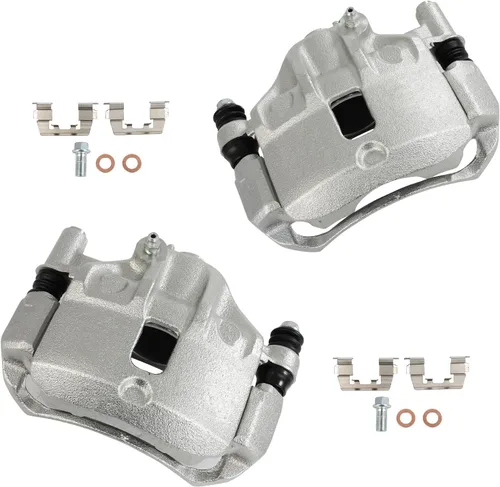 Vista 19 de cciyu 18B4918A Pinza de freno delantera derecha con soporte para Cadillac, para Chevy, para GMC