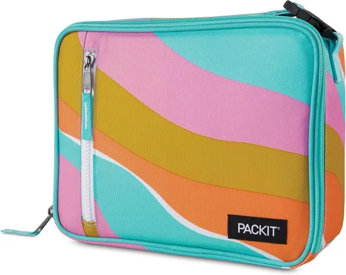 Vista 19 de PackIt - Fiambrera clásica congelable, capacidad de 3 litros, almendra