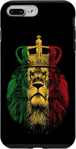 Vista 12 de Rasta Lion of Judah Rastafarian Reggae Ethiopian Lion Gift Case for iPhone 17