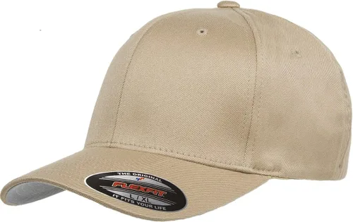 Vista 70 de Flexfit - Gorra ajustable de malla elástica en dos tonos Negro
