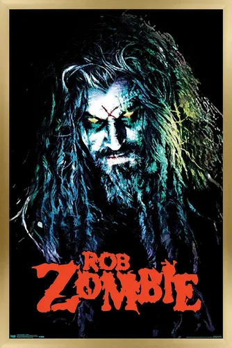 Vista 19 de Rob Zombie - Póster de pared HellBilly de 34 pulgadas de largo x 22.4 pulgadas de ancho, versión sin marco