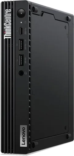 Vista 2 de Lenovo ThinkCentre M70q Gen 3 Mini PC - Computadora de escritorio Intel Core i5 Hexa-core de 12ª generación con RAM DDR4 de 16 GB, SSD NVMe de 256