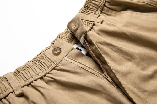 Vista 5 de Pantalones cargo para hombre con bolsillos, pantalones deportivos de algodón para senderismo, casuales, atléticos, deportivos, para exteriores