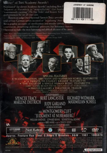 Vista 2 de Judgment at Nuremberg DVD