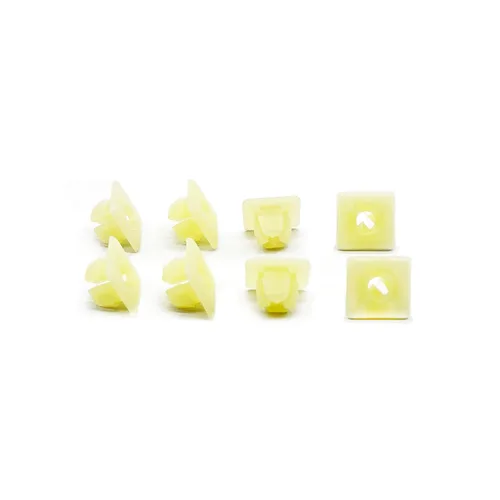 Vista 24 de BoltsandNuts Paquete de 4 tuercas para matrícula, tuercas de retención de nailon de 1/4 pulgadas para automóviles, camiones, SUV