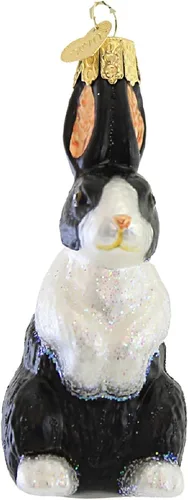 Vista 14 de Old World Christmas Koala Bear - Adorno de cristal soplado para árbol de Navidad, decoración navideña artesanal, colección de animales salvajes