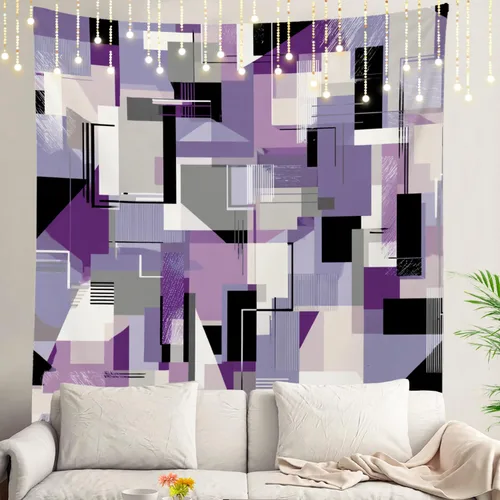 Vista 61 de Shrahala Peaceful Retreat Charming Abode Tapestry, Verdant Landscape Water Wall Hanging Hd Print Polyester Backdrop For Dorm Room Bedroom 30 X 40 In