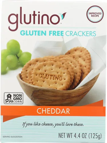 Vista 7 de Glutino Galletas de mesa sin gluten, cuadrados premium, originales, 7 onzas
