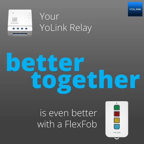 Vista 3 de YoLink Relé, interruptor inteligente, relé inteligente YoLink de 1/4 milla de alcance súper largo compatible con Alexa, Google e IFTTT, máx. 5