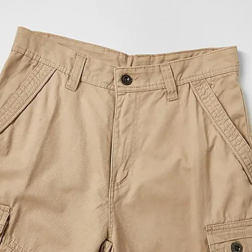 Vista 2 de Men Cargo Shorts Classic Fit Lightweight Ripstop Pants Tactical Outdoor Work Short Trousers with Multi Pocket