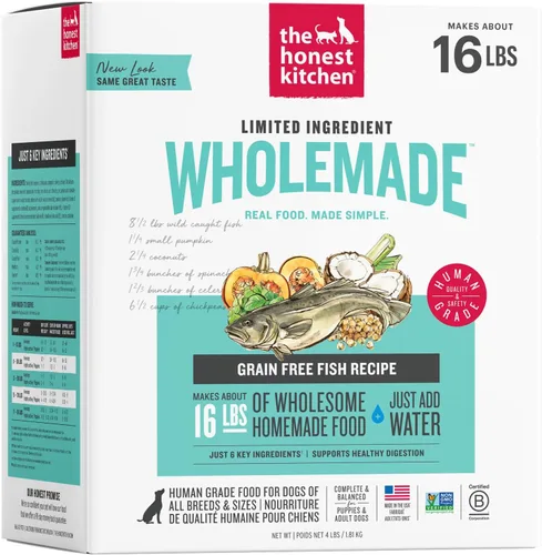Vista 16 de Alimento para Perro con Escasos Ingredientes Deshidratados Moderados de Honest Kitchen