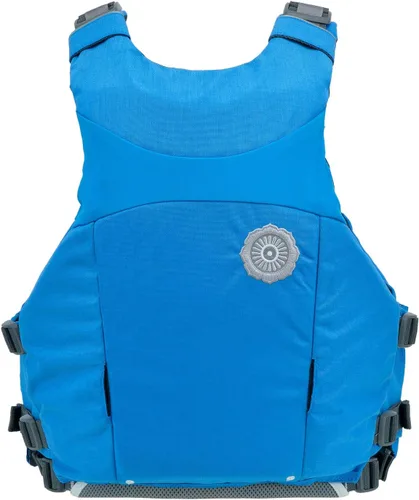 Vista 3 de Astral Ringo - Chaleco salvavidas PFD para aguas bravas, mar, excursiones y remo de pie, azul océano, talla M/L