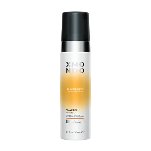 Vista 11 de XMONDO Espuma ondulada Wavetech para el cabello, espuma vegana para cabello ondulado con provitamina B5 y nutrientes para hidratar el cabello