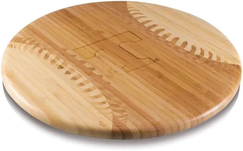 Vista 16 de PICNIC TIME NCAA Arizona Wildcats Homerun! Bamboo Cutting Board with Team Logo