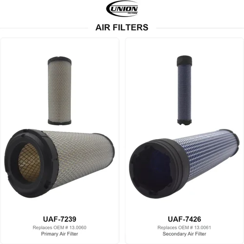 Vista 2 de UNION Filter Service Kit for Ventrac 4500Z Compact Tractor 13.0060 13.0061 13.0267 13.0053 21.0124