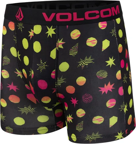 Vista 3 de Volcom Calzoncillos tipo bóxer para hombre, paquete de 3 calzoncillos de poliéster y elastano
